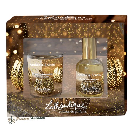 Amber and Spices Gift Set by Lothantique