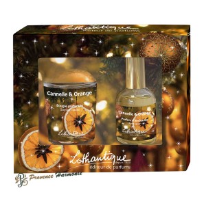 Geschenkset Zimt und Orange Lothantique