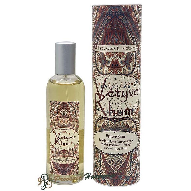 Eau de Toilette Vetiver Rum Provence et Nature 100 ml