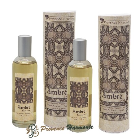 Eau de Toilette Ambra Provence et Nature 100 ml (Set di 2)