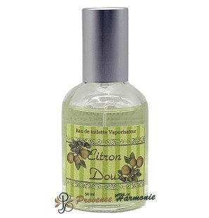 Eau De Toilette Citron Doux Provence Et Nature 50 ml