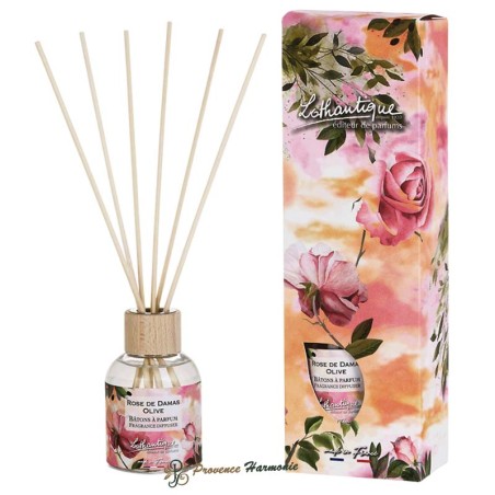 Fragrance Diffuser Damask Rose Olive Lothantique