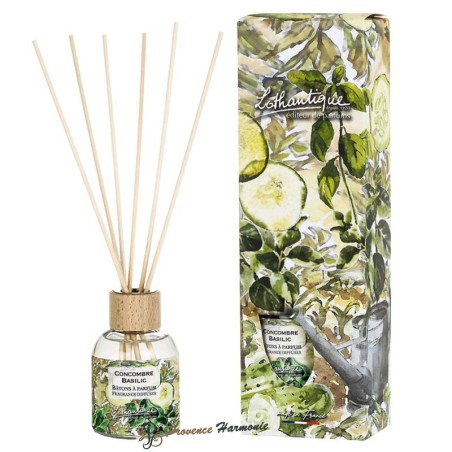 Fragrance Diffuser Cucumber Basil Lothantique