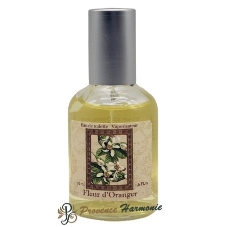 Eau De Toilette Fleur D'oranger Parfum Provence Et Nature 50 Ml