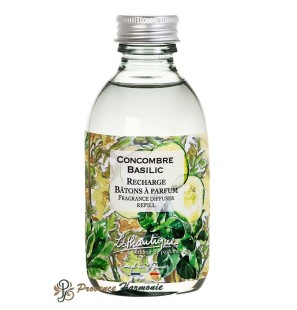 Fragrance Diffuser Refill Cucumber Basil Lothantique