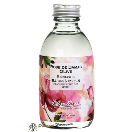 Recarga de Varillas de Perfume Rosa de Damasco Oliva Lothantique