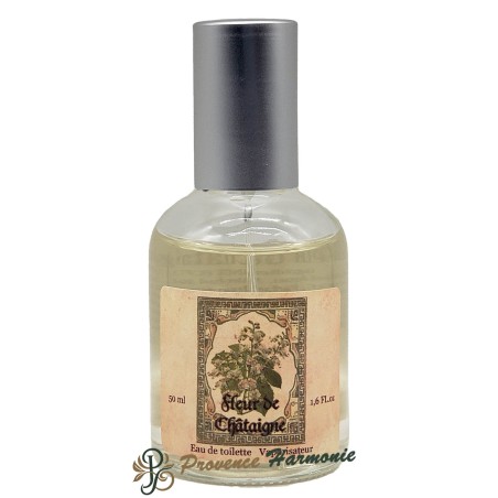 Eau De Toilette Fleur De Châtaigne Parfum Provence Et Nature 50 Ml