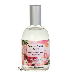 Spray per cuscino Rosa di Damasco Oliva Lothantique