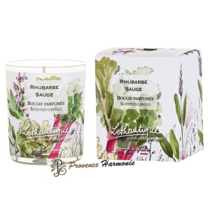 Rhubarb Sage scented candle Lothantique