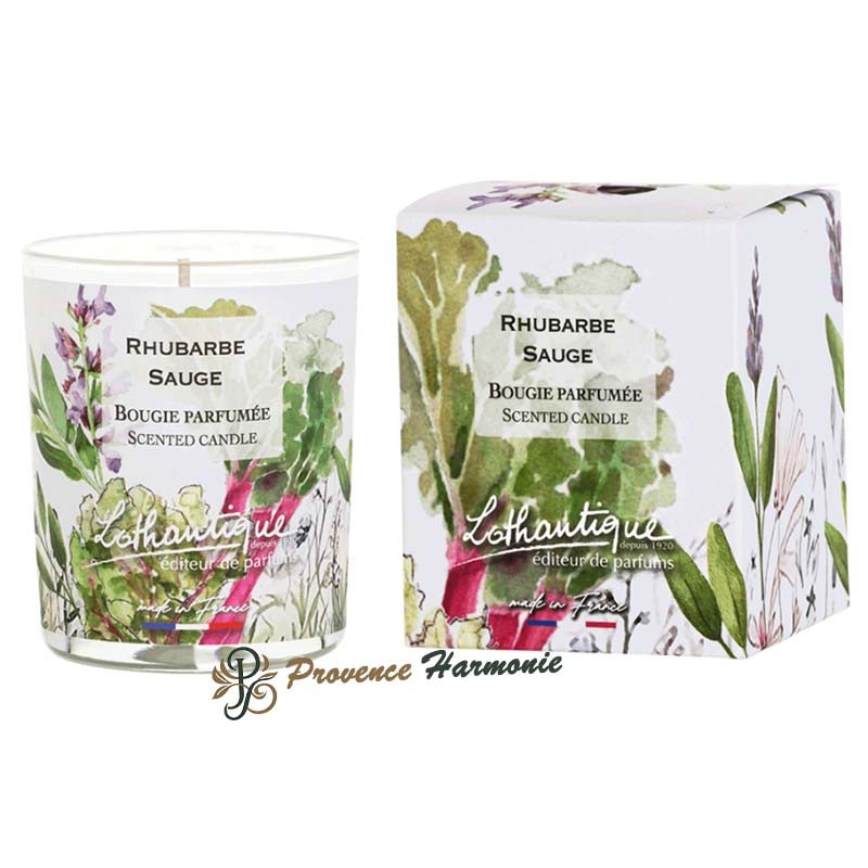 Vela Perfumada Ruibarbo Salvia Lothantique