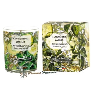 Cucumber Basil Scented Candle Lothantique