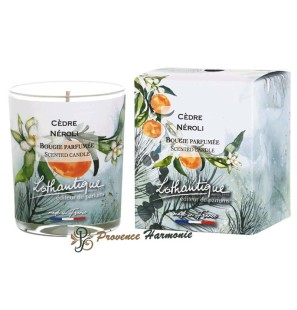 Cedar Neroli Scented Candle Lothantique