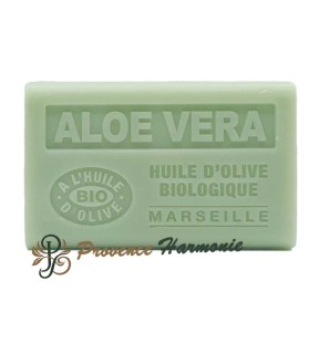 Savon Aloé Vera à l'Huile d'Olive Bio AOP de Provence 125g