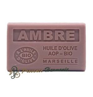 Savon Ambre à l'Huile d'Olive Bio AOP de Provence 125g