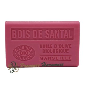 Savon Bois de Santal à l'Huile d'Olive Bio AOP de Provence 125g