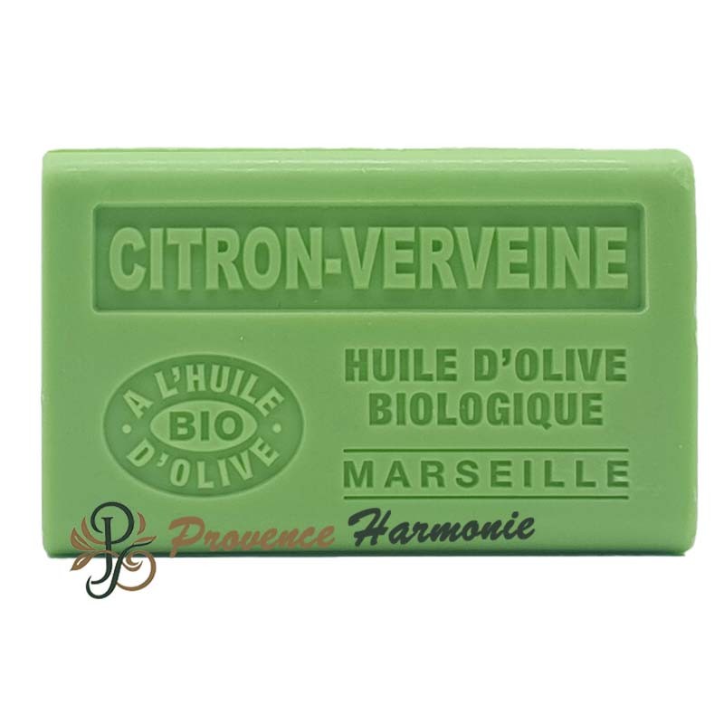 Savon Citron Verveine à l'Huile d'Olive Bio AOP de Provence 125g