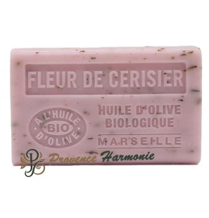 Savon Fleur de Cerisier à l'Huile d'Olive Bio AOP de Provence 125g