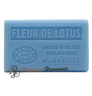 Savon Fleur de Lotus à l'Huile d'Olive Bio AOP de Provence 125g