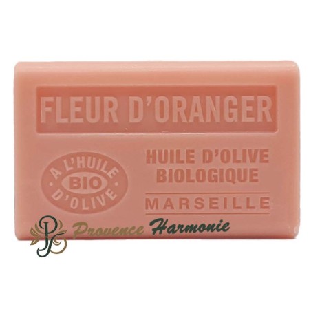 Orange Blossom Soap with Organic AOP Provence Olive Oil 125g