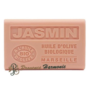 Savon Jasmin à l'Huile d'Olive Bio AOP de Provence 125g