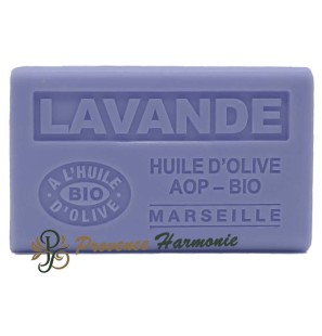 Lavendelseife mit Bio-Olivenöl AOP aus der Provence 125g