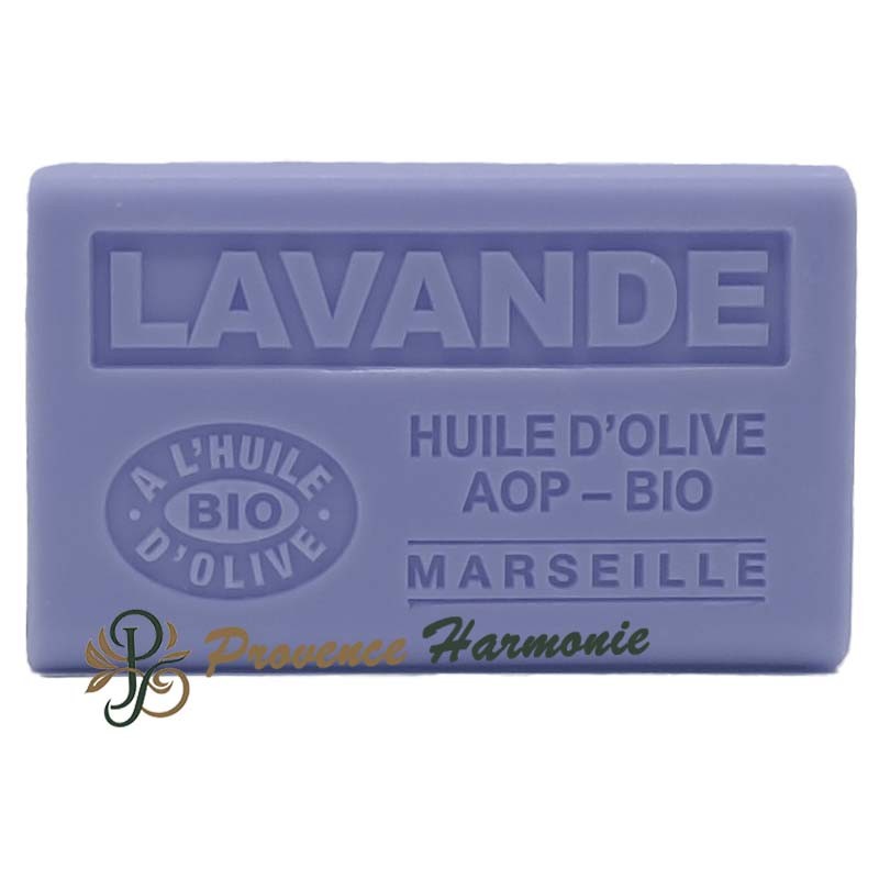 Sapone alla Lavanda con Olio d’Oliva Bio AOP della Provenza 125g