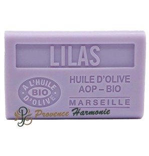 Savon Lilas à l'Huile d'Olive Bio AOP de Provence 125g