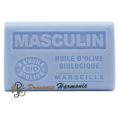 Sapone Maschile con Olio d’Oliva Bio AOP della Provenza 125g