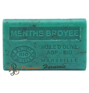 Savon Menthe à l'Huile d'Olive Bio AOP de Provence 125g