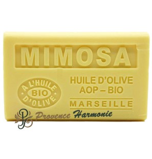 Mimosa Soap with Organic AOP Provence Olive Oil 125g