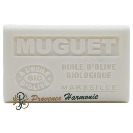 Sapone Muguet con Olio d’Oliva Bio AOP della Provenza 125g