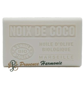 Savon Noix de Coco à l'Huile d'Olive Bio AOP de Provence 125g