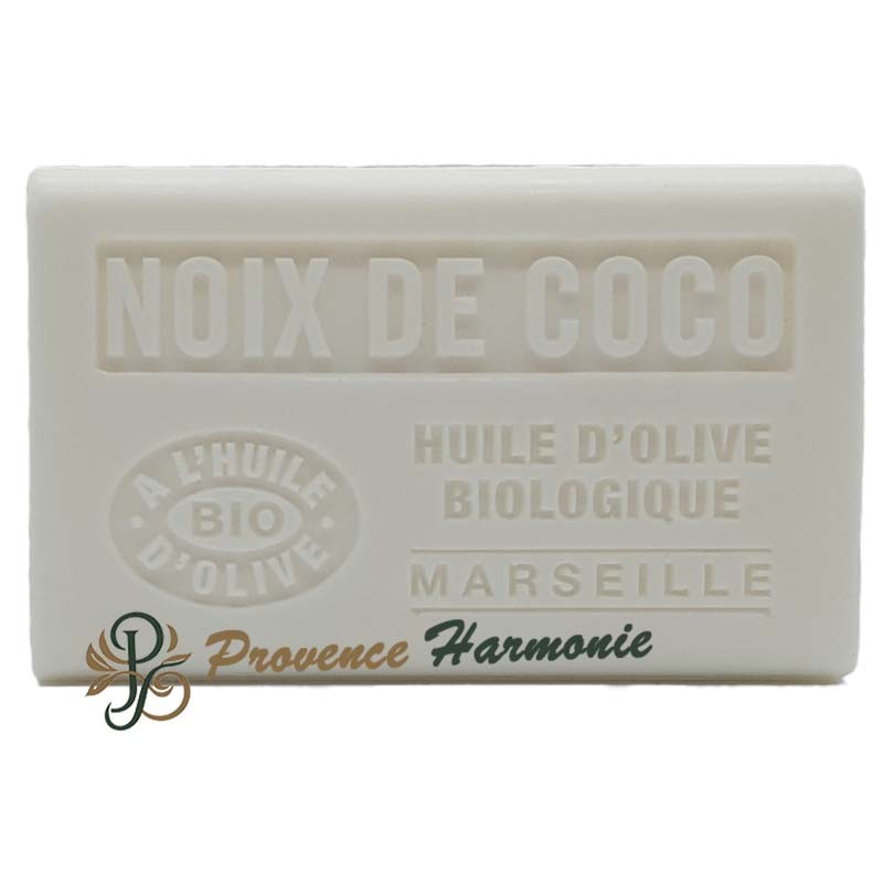 Savon Noix de Coco à l'Huile d'Olive Bio AOP de Provence 125g