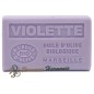 Violet Soap with Organic AOP Provence Olive Oil 125g