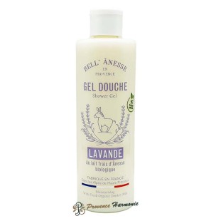 Gel Douche Lavande au Lait d’Ânesse Bio Bell' Ânesse en Provence