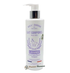 Lait Corporel Lavande au Lait d'Ânesse Bio Bell' Ânesse en Provence