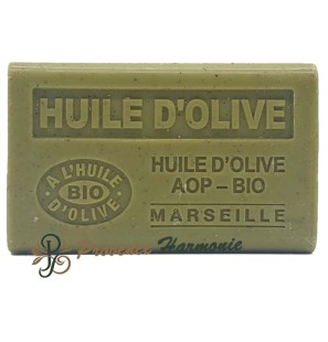 Savon Huile d'Olive Exfoliant à l'Huile d'Olive Bio AOP de Provence 125g