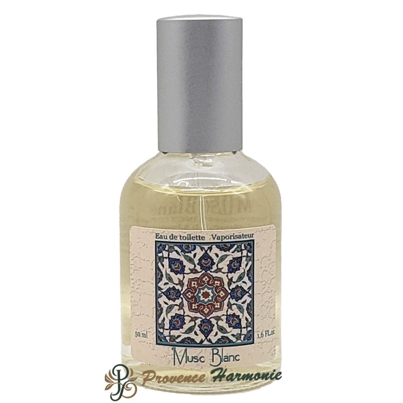 Eau De Toilette Musc Blanc Provence Et Nature 50 Ml