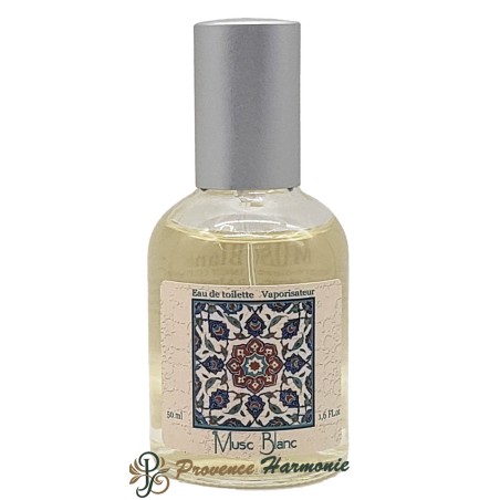 Eau De Toilette Musc Blanc Parfum Provence Et Nature 50 Ml