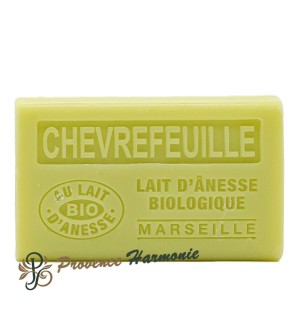 Savon Chèvrefeuille au lait d'ânesse bio 60g