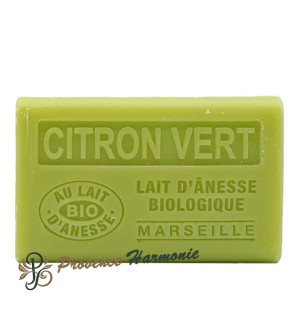 Savon Citron Vert au lait d'ânesse bio 60g