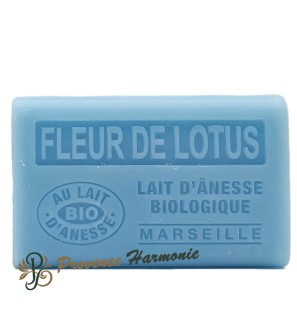 Savon Fleur de Lotus au lait d'ânesse bio 60g