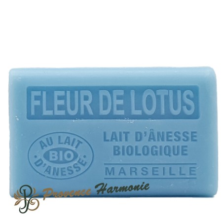 Savon Fleur de Lotus au lait d'ânesse bio 60g