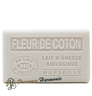 Cotton Flower Soap with Organic Donkey Milk 60g