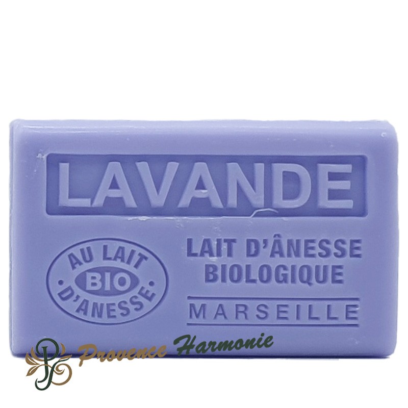 Savon Lavande au lait d’ânesse bio 60g