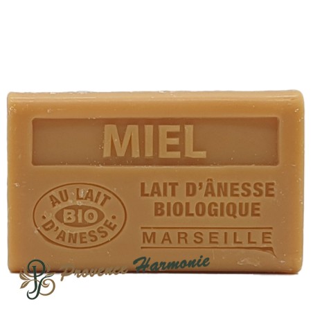 Savon Miel au lait d’ânesse bio 60g