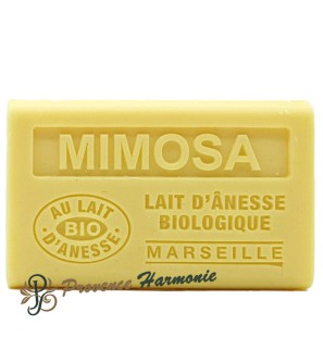 Sapone alla Mimosa con latte d'asina biologico 60g