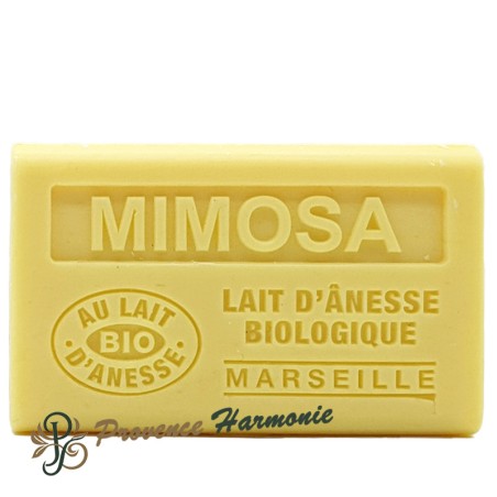 Savon Mimosa au lait d'ânesse bio 60g