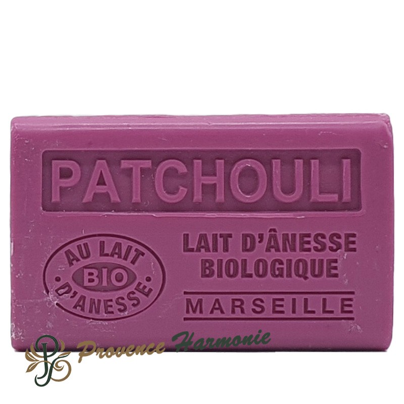 Patchouli-Seife mit Bio-Eselmilch 60g