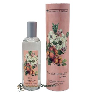 Eau de toilette Fleur d'abricot Provence et Nature 100 ml